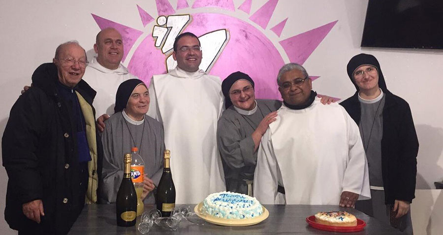La Vestizione monastica di Padre Juan Manuel Pecile