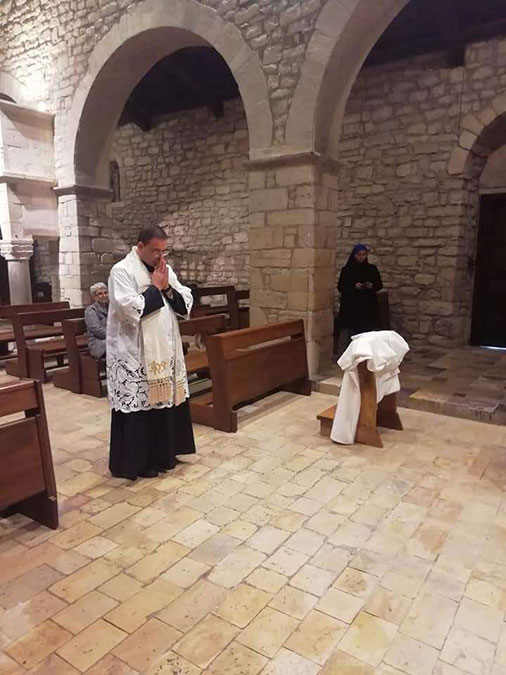 La Vestizione monastica di Padre Juan Manuel Pecile