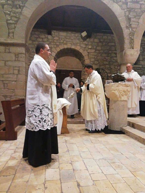 La Vestizione monastica di Padre Juan Manuel Pecile