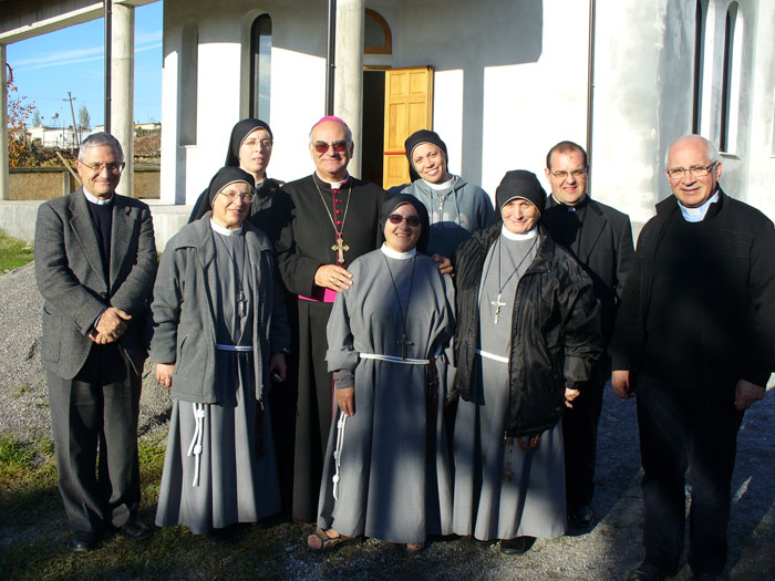 Consacrazione della chiesa rinnovata e dell'altare di Melgush (Albania)