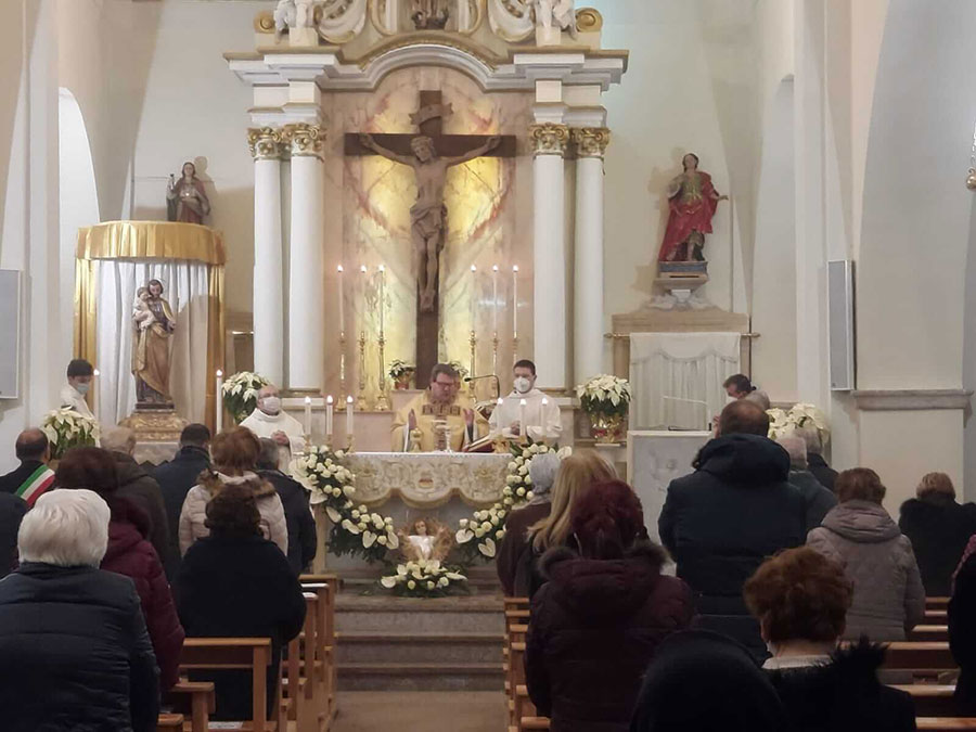 Le foto dell'apertura dell'anno di San Giuseppe a Roccavivara