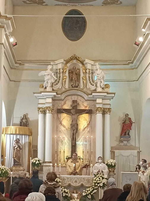 Le foto dell'apertura dell'anno di San Giuseppe a Roccavivara