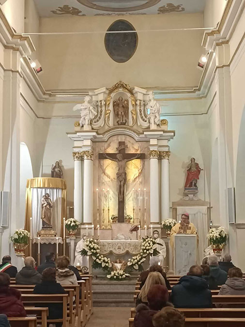 Le foto dell'apertura dell'anno di San Giuseppe a Roccavivara