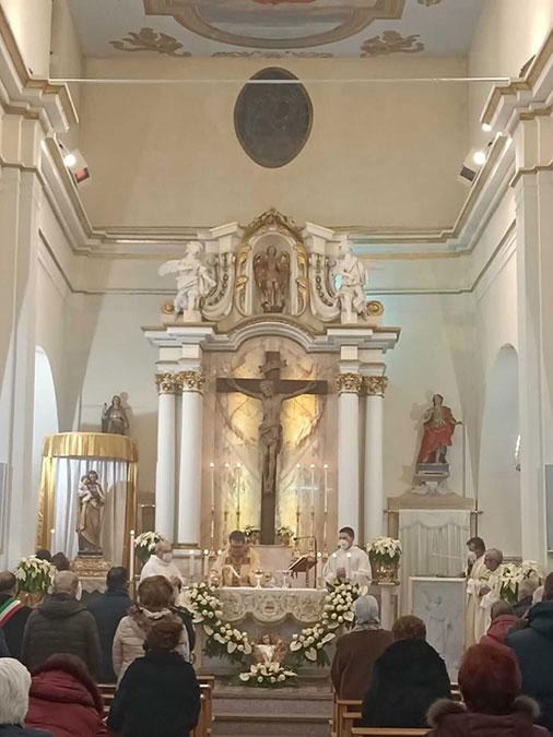 Le foto dell'apertura dell'anno di San Giuseppe a Roccavivara