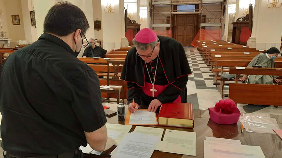 Le foto della conclusione della fase suppletiva dell'indagine sulle virtù eroiche di mons. Vittorio Cordisco