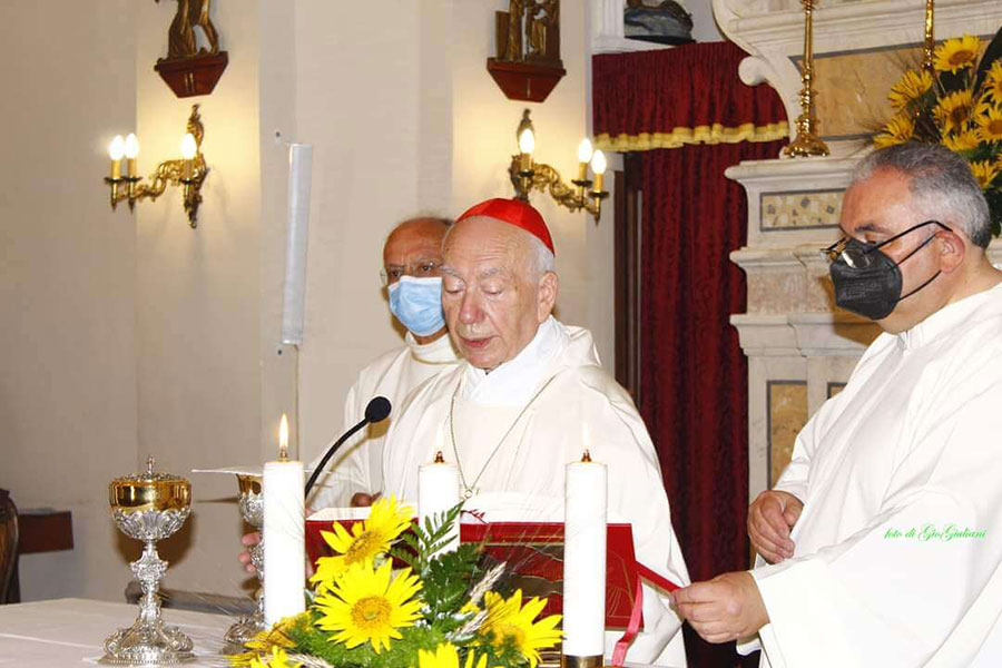 Il Cardinale Coccopalmerio ricorda San Randisio Borrello da Pietrabbondante