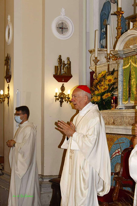 Il Cardinale Coccopalmerio ricorda San Randisio Borrello da Pietrabbondante