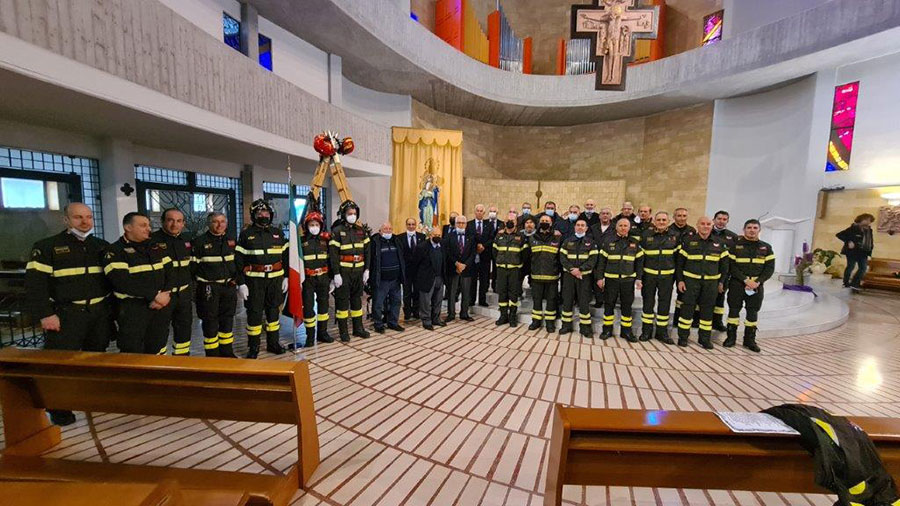 La Festa di Santa Barbara del Comando VVFF di Agnone