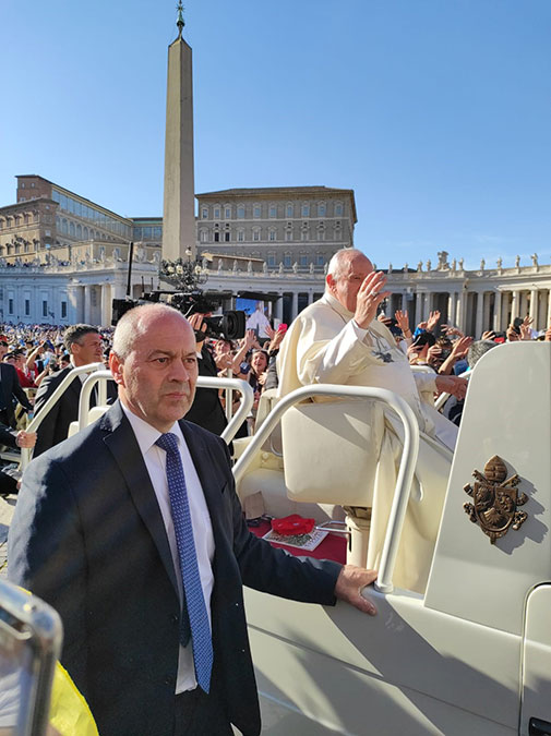 I giovani della Diocesi in pellegrinaggio dal Papa