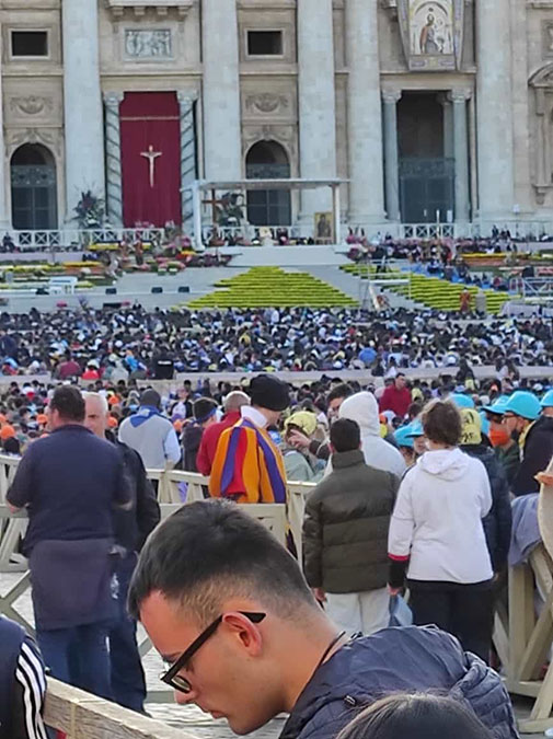 I giovani della Diocesi in pellegrinaggio dal Papa