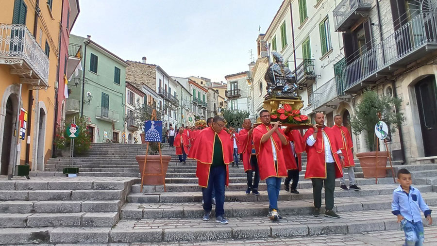 La processione dei Santi Patroni a Trivento