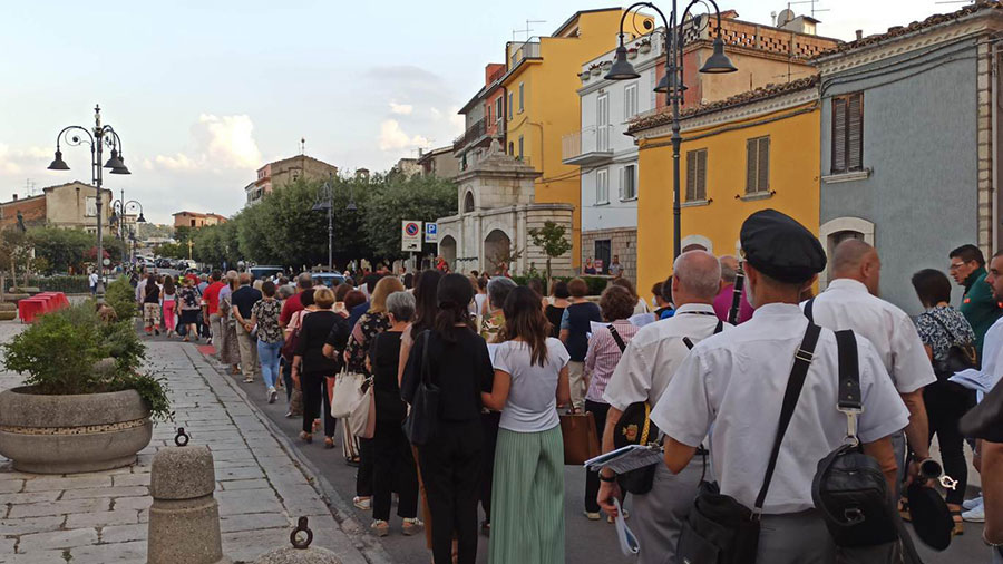 La processione dei Santi Patroni a Trivento