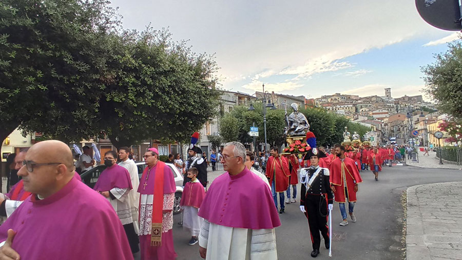 La processione dei Santi Patroni a Trivento