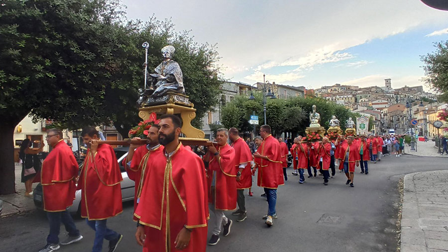 La processione dei Santi Patroni a Trivento