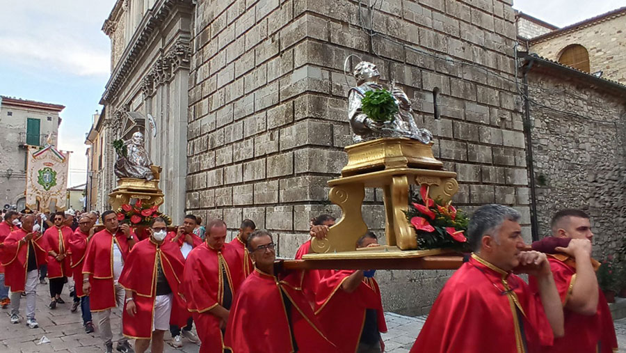 La processione dei Santi Patroni a Trivento