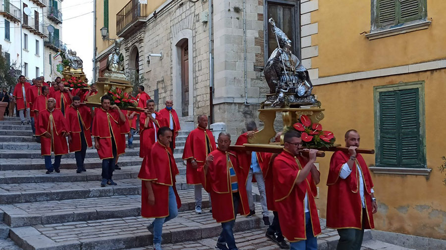 La processione dei Santi Patroni a Trivento