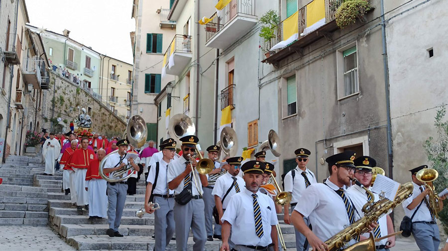 La processione dei Santi Patroni a Trivento