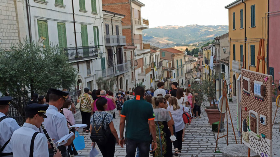 La processione dei Santi Patroni a Trivento