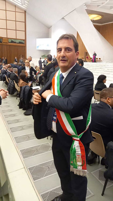 Le foto dell'udienza papale con il Comune di Rosello