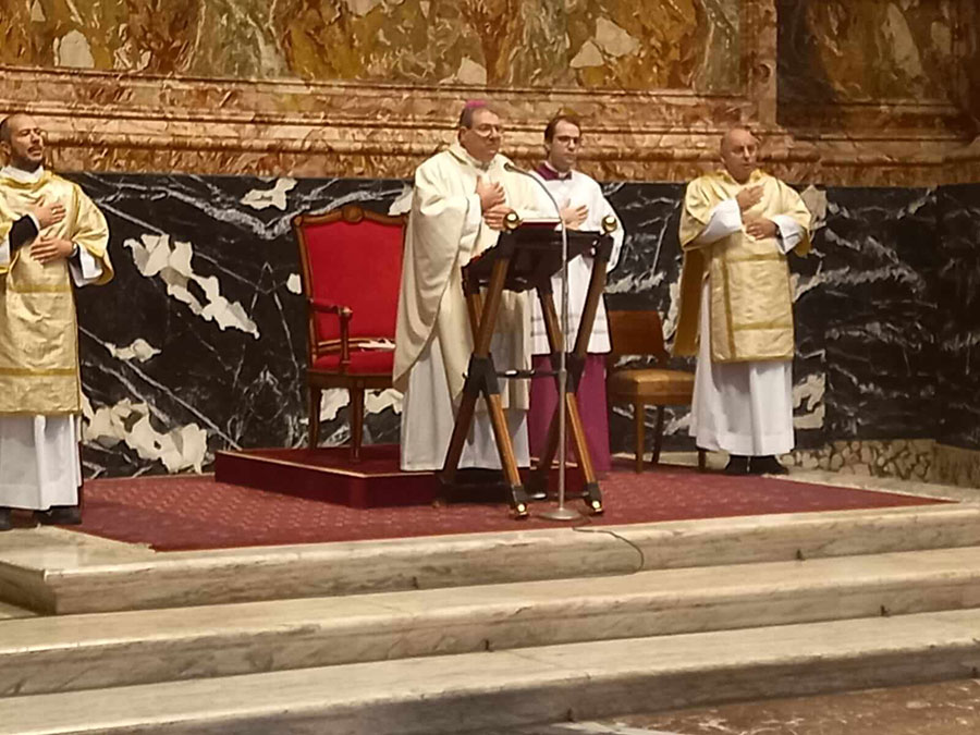 Le foto della Celebrazione Eucaristica in Vaticano