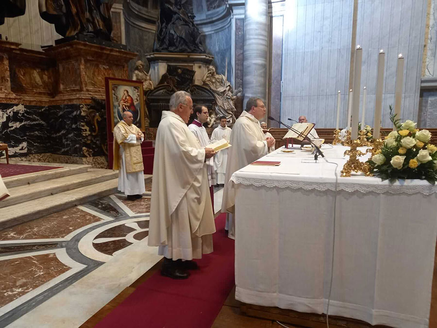 Le foto della Celebrazione Eucaristica in Vaticano