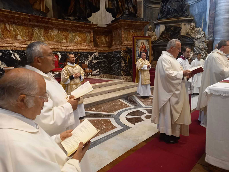 Le foto della Celebrazione Eucaristica in Vaticano