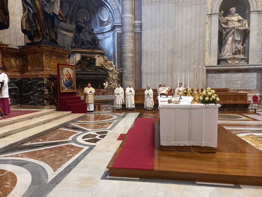 Le foto della Celebrazione Eucaristica in Vaticano