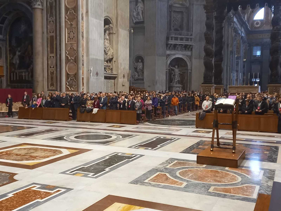 Le foto della Celebrazione Eucaristica in Vaticano