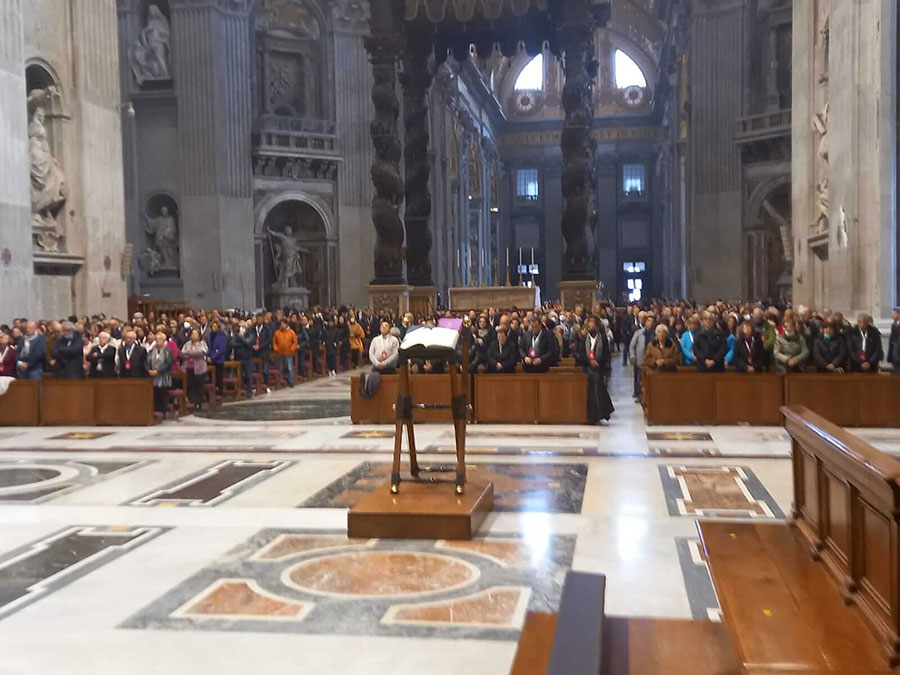 Le foto della Celebrazione Eucaristica in Vaticano