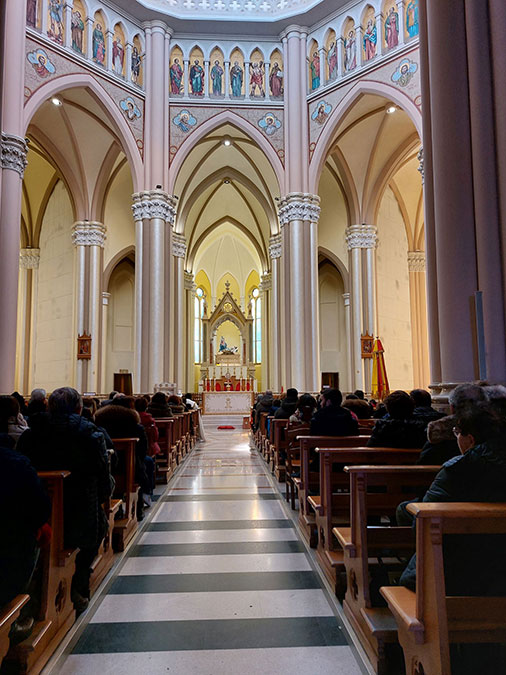 Pellegrinaggio delle parrocchie di Trivento a Castelpetroso