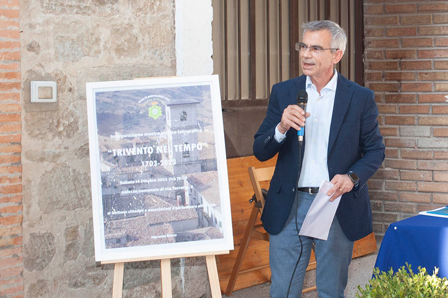 Inaugurazione della mostra fotografica TRIVENTO NEL TEMPO