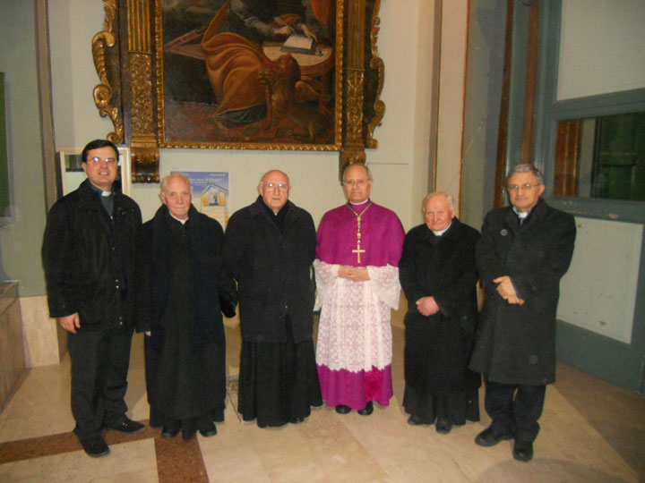 Solenne Celebrazione di S.E.R.Mons.Scotti presso la Chiesa di San Marco di Agnone per l'apertura della Visita Pastorale