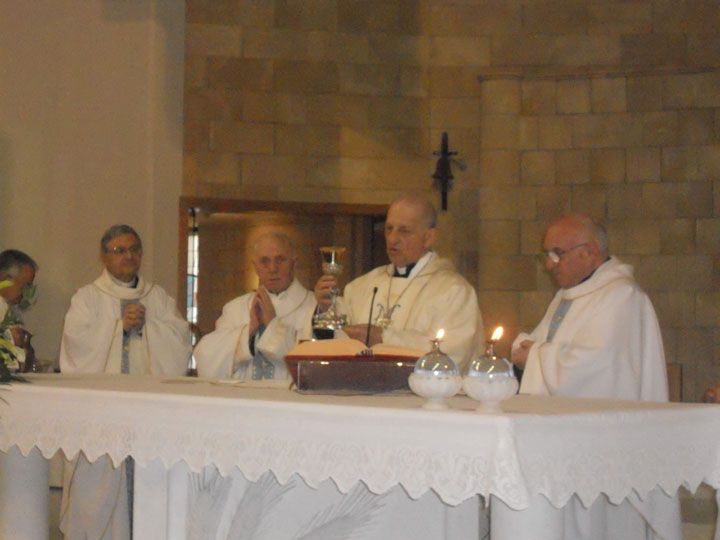 Solenne Celebrazione di S.E.Card.Sergio Sebastiani presso la Chiesa Maria SS.di Costantonopoli di Agnone