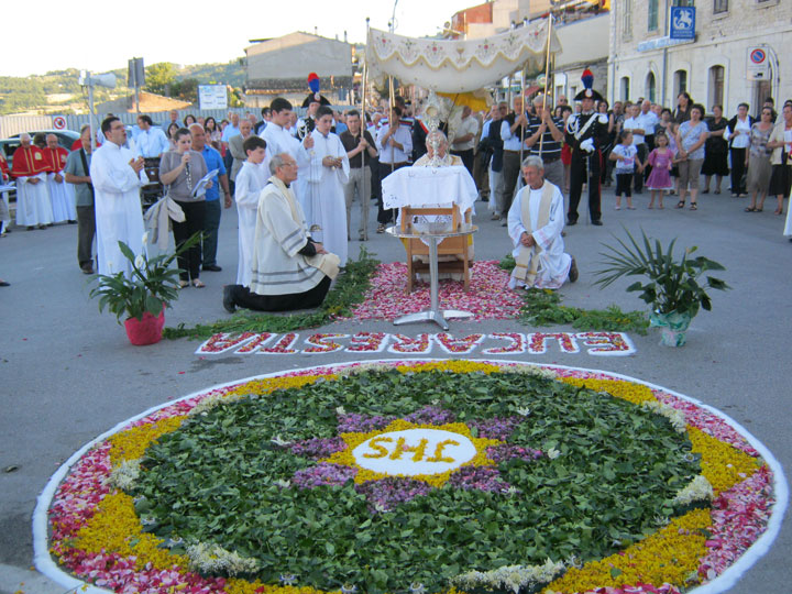 La processione del Corpus Domini a Trivento