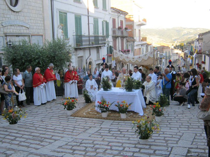 La processione del Corpus Domini a Trivento