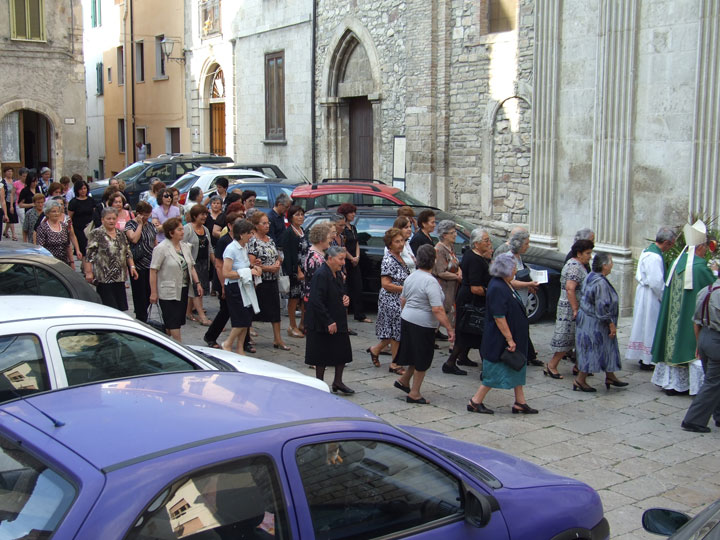 Le foto dell'accoglienza della Reliquia di San Francesco a Trivento