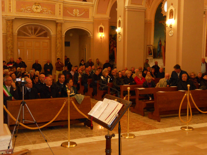 Inaugurazione del nuovo organo a Schiavi d'Abruzzo