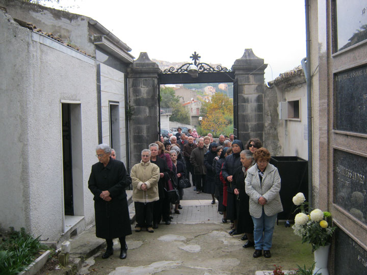 La cerimonia del 1° Novembre a Trivento