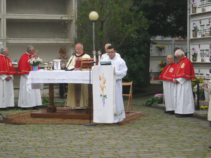La cerimonia del 1° Novembre a Trivento