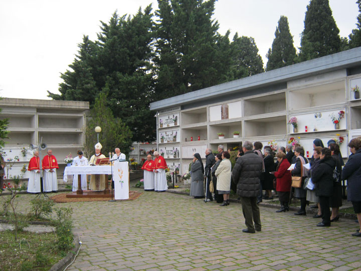 La cerimonia del 1° Novembre a Trivento