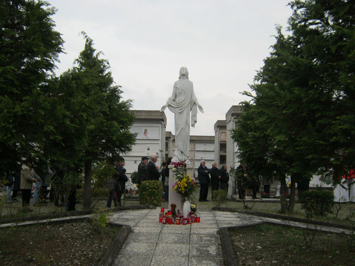 La cerimonia del 1° Novembre a Trivento