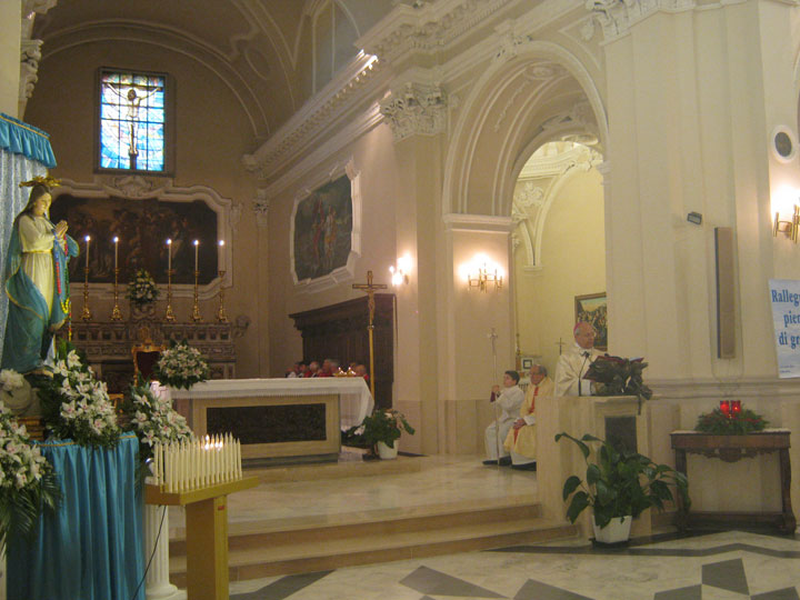 La festa dell'Immacolata nella Cattedrale di Trivento