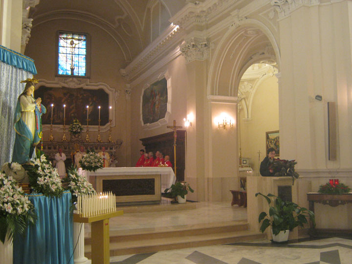 La festa dell'Immacolata nella Cattedrale di Trivento