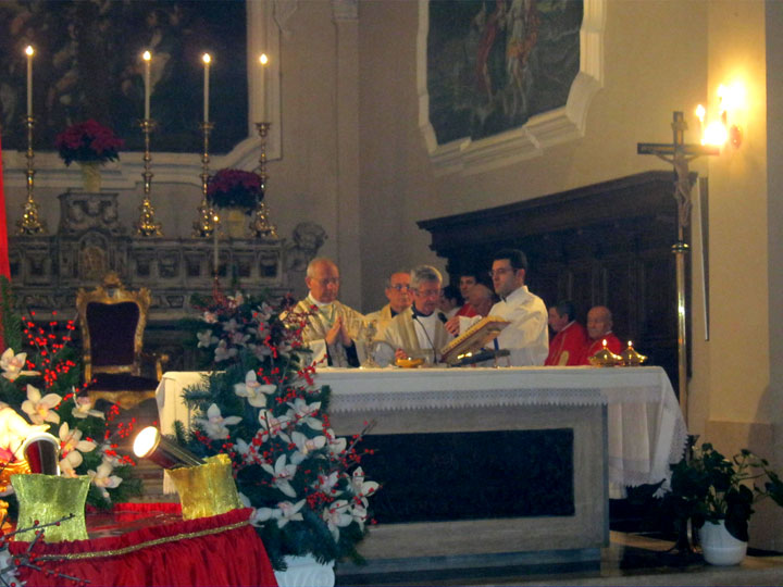 Natale 2011 - La Messa di mezzogiorno in Cattedrale