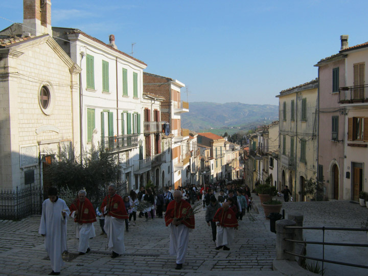 La processione delle palme