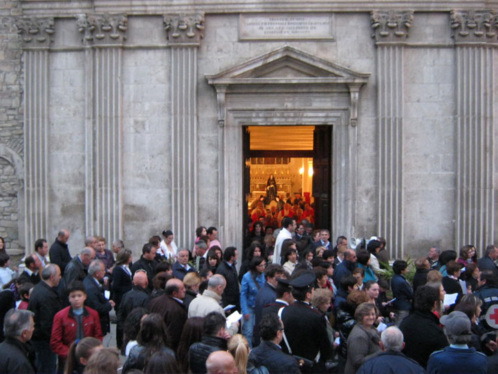 La processione del Venerdì Santo 2012