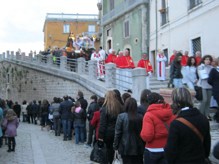 La processione del Venerdì Santo 2012