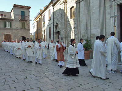 Un'immagine del corteo in piazza Cattedrale.