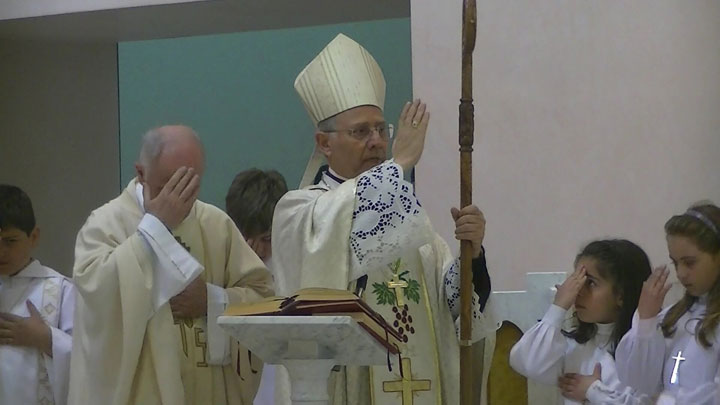 Visita del Vescovo Scotti a San Pietro Avellana