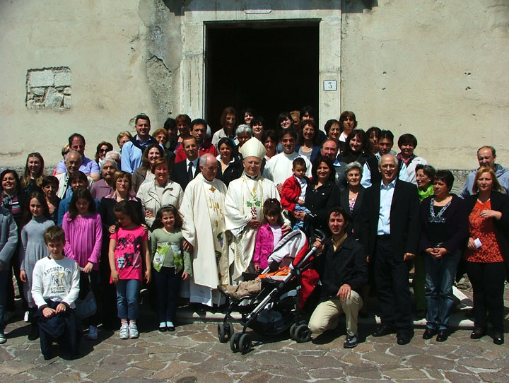 Visita del Vescovo Scotti a San Pietro Avellana